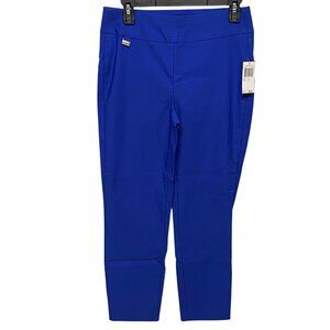Premise Bengaline Pant Blue Tummy‎ Control Womens Pants S NWT